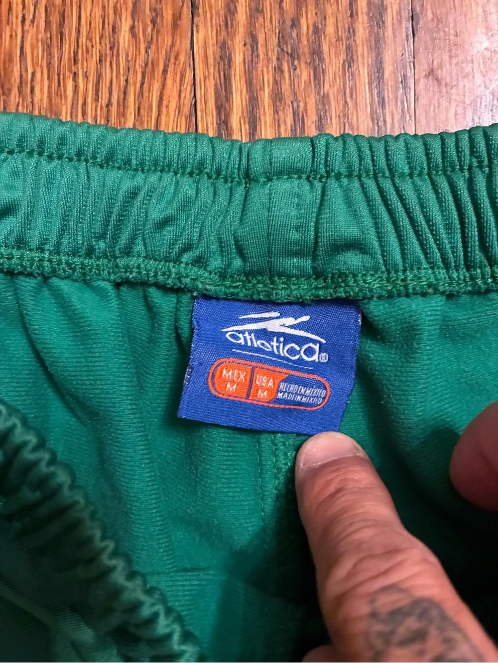 Vintage atletica track sweat pants size medium